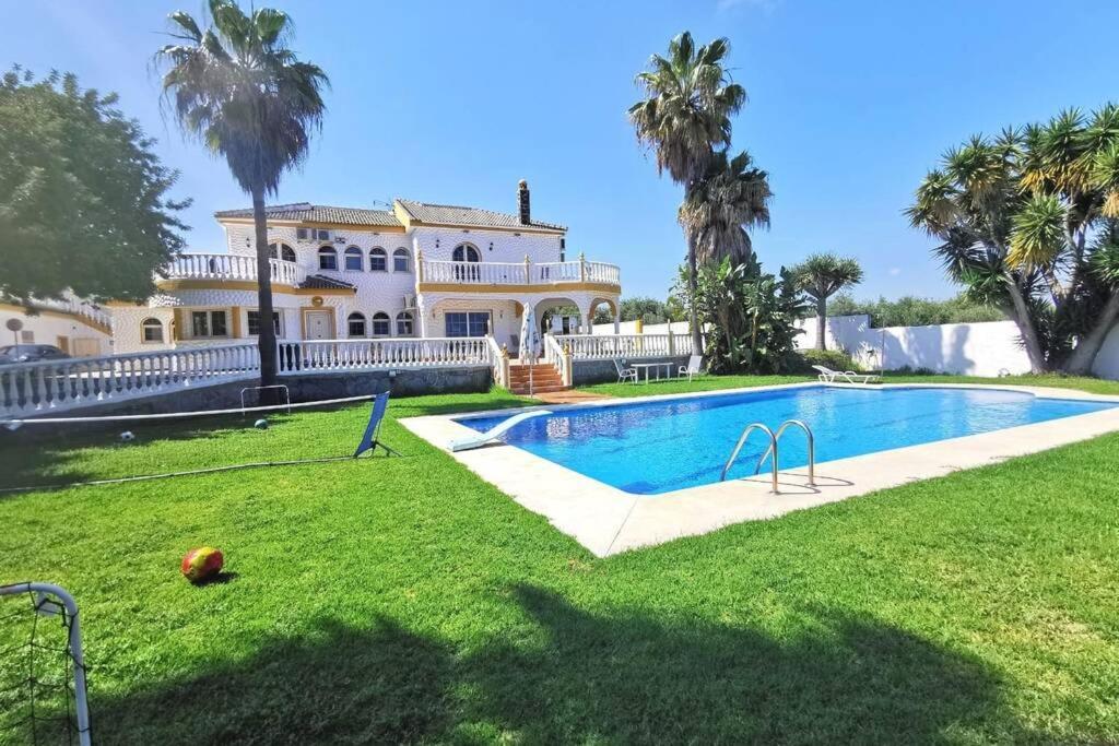 Villa Grande Piscine 5 Min De La Mer 马拉加 外观 照片