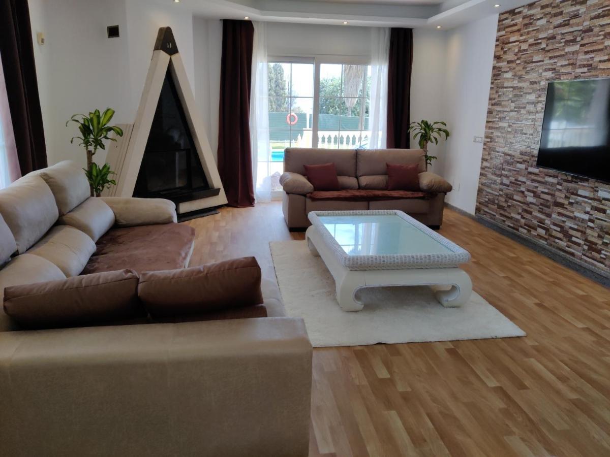 Villa Grande Piscine 5 Min De La Mer 马拉加 外观 照片